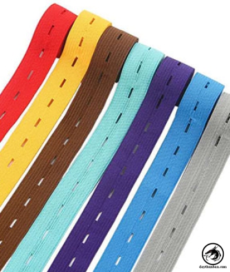 Thun Lỗ Khuy Nhiều Màu – Hoàn Hảo Cho Áo, Váy, Đồ Bầu (1)