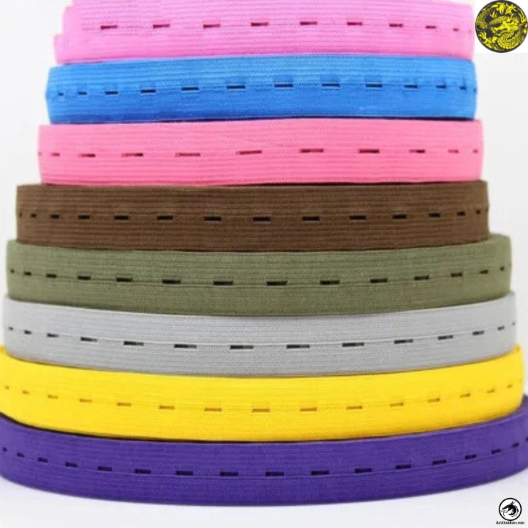 Thun Lỗ Khuy Nhiều Màu – Hoàn Hảo Cho Áo, Váy, Đồ Bầu